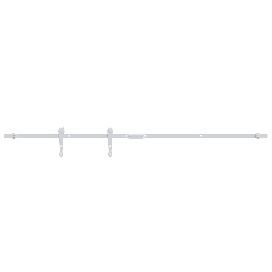 Ophangset Voor Minischuifdeur 122 Cm Koolstofstaal Wit