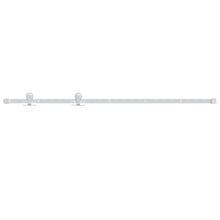 Beslagset Voor Schuifdeur Staal 1 183 cm Wit