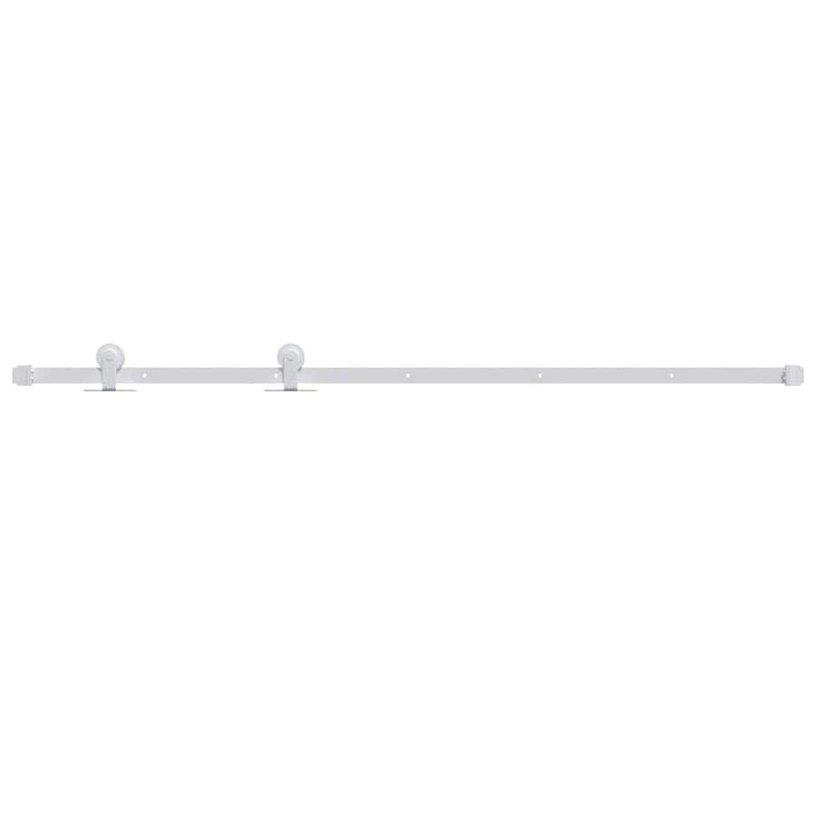 Beslagset Voor Schuifdeur Staal 1 183 cm Wit