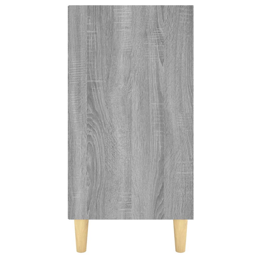 Dressoir 103,5X35X70 Cm Bewerkt Hout Grijs Sonoma Eikenkleurig