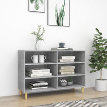 Dressoir 103,5X35X70 Cm Bewerkt Hout Grijs Sonoma Eikenkleurig
