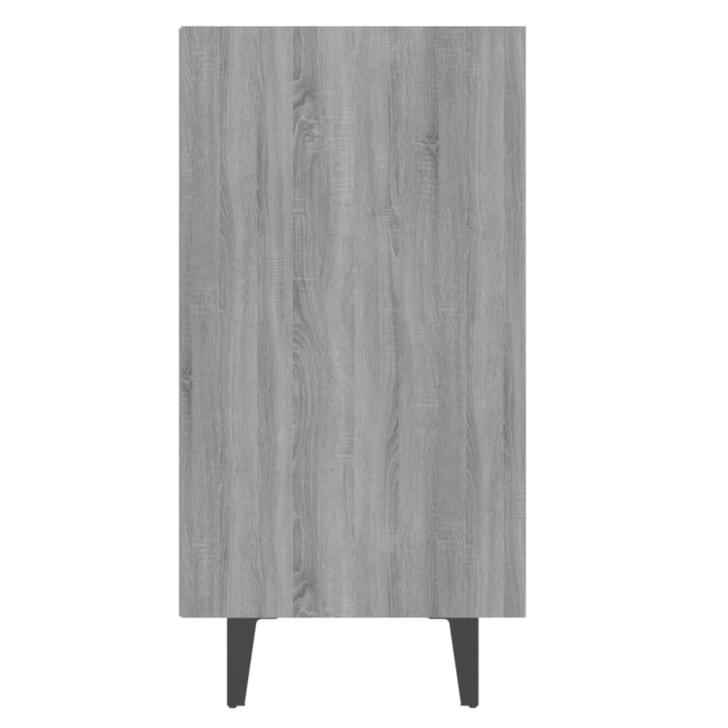 Dressoir 103,5x35x70 cm bewerkt hout grijs sonoma eikenkleurig Grijs sonoma