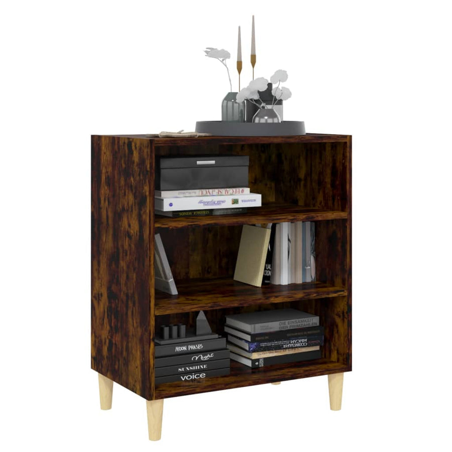 Dressoir 57X35X70 Cm Spaanplaat Kleurig Gerookt eiken