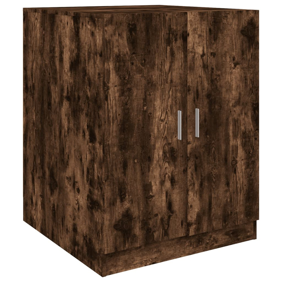 Wasmachinekast 71x71,5x91,5 cm gerookt eikenkleurig Gerookt eiken