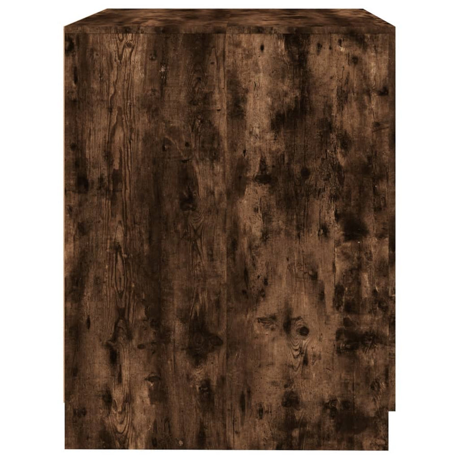 Wasmachinekast 71x71,5x91,5 cm gerookt eikenkleurig Gerookt eiken