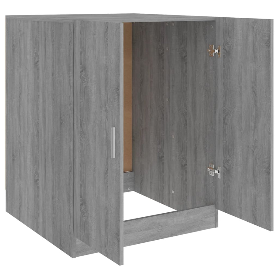 Wasmachinekast 71x71,5x91,5 cm grijs sonoma eikenkleurig Grijs sonoma