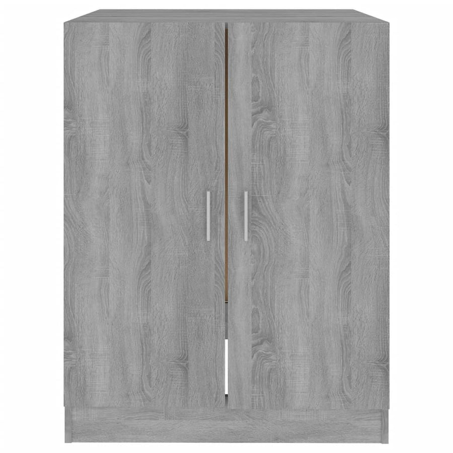 Wasmachinekast 71x71,5x91,5 cm grijs sonoma eikenkleurig Grijs sonoma