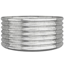 Plantenbak Gepoedercoat Staal Kleurig 1 80 x 80 x 36 cm Zilver