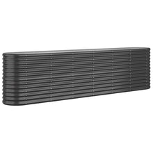 Plantenbak 260X40X68 Cm Gepoedercoat Staal Antracietkleurig 1 260 x 40 x 68 cm