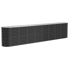 Plantenbak 332X40X68 Cm Gepoedercoat Staal Antracietkleurig 1 332 x 40 x 68 cm