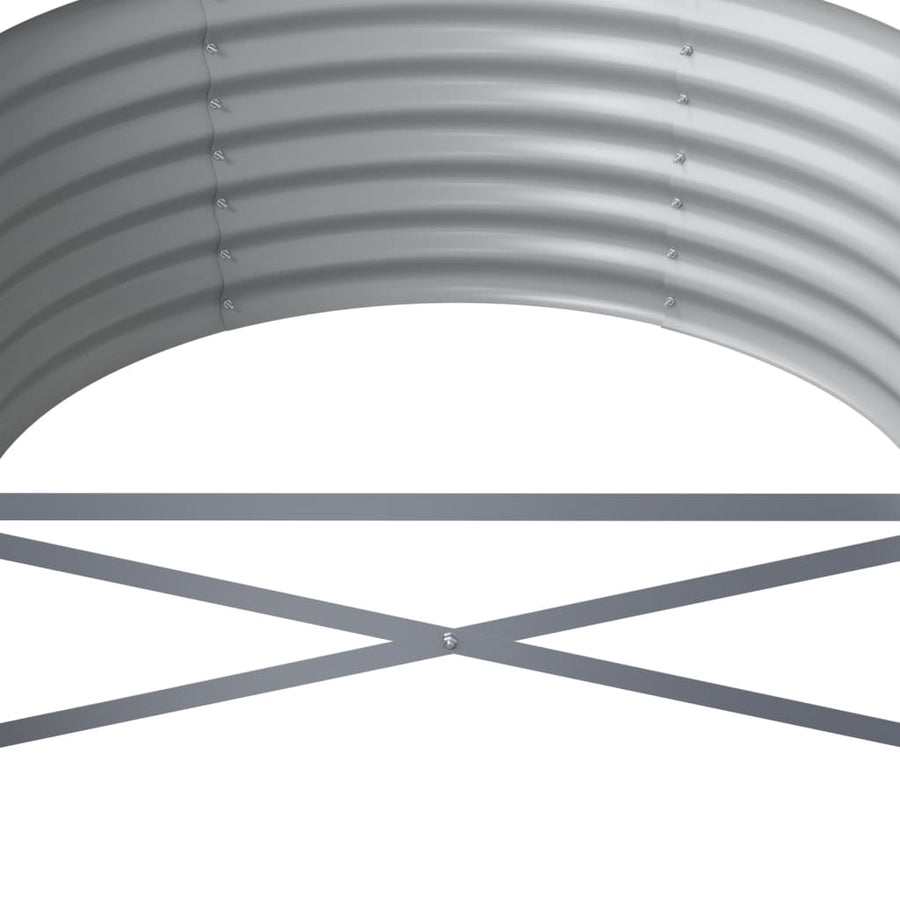 Plantenbak Gepoedercoat Staal Kleurig 512 x 80 x 36 cm Antraciet