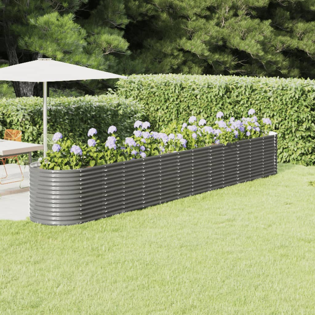 Plantenbak Gepoedercoat Staal 512 x 80 x 68 cm