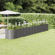 Powder-Coated Steel Planter 512 x 80 x 68 cm