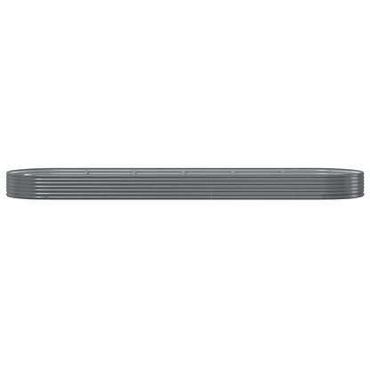 Plantenbak 523x140x36 cm gegalvaniseerd staal grijs