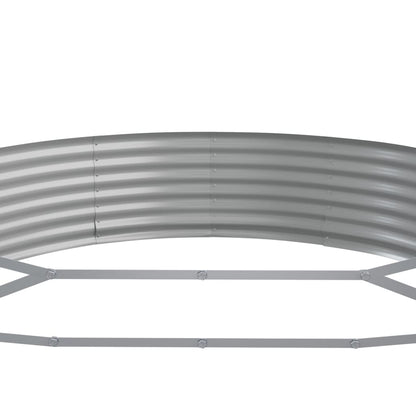 Plantenbak 523x140x36 cm gegalvaniseerd staal grijs