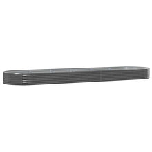 Plantenbak 523x140x36 cm gegalvaniseerd staal antracietkleurig