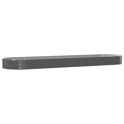 Plantenbak 523x140x36 cm gegalvaniseerd staal antracietkleurig