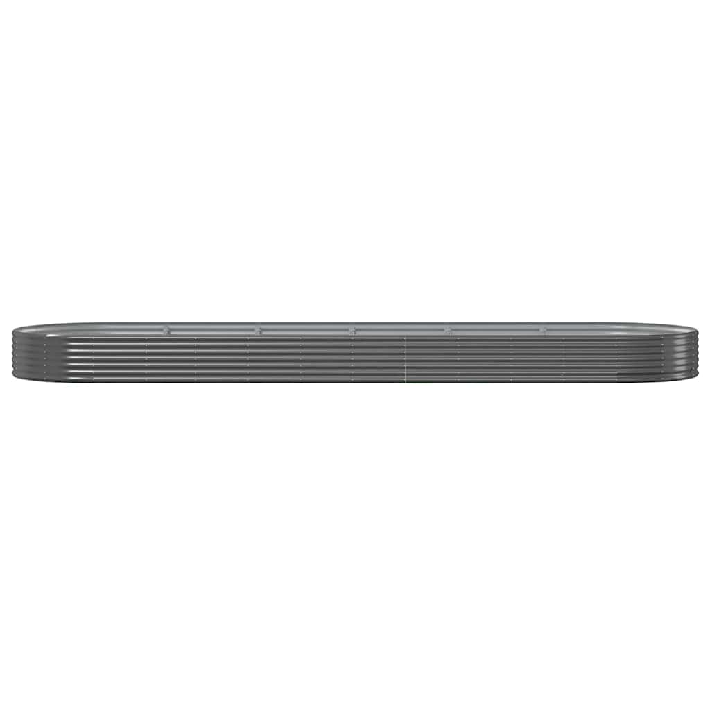 Plantenbak 523x140x36 cm gegalvaniseerd staal antracietkleurig