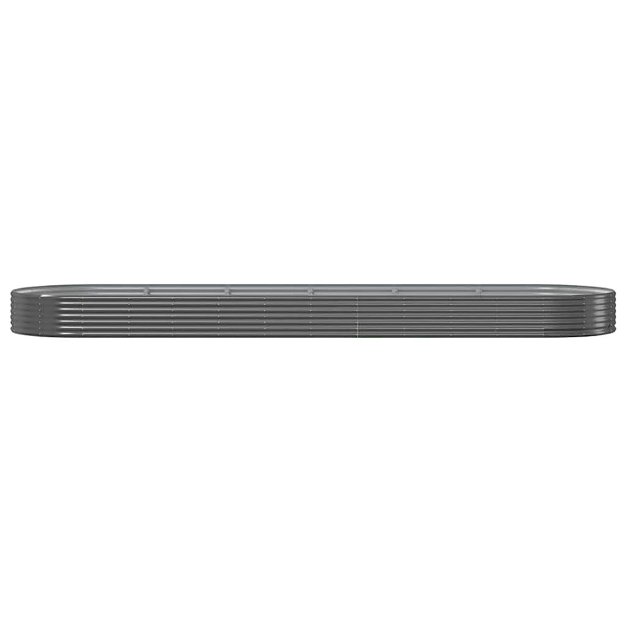 Plantenbak 523x140x36 cm gegalvaniseerd staal antracietkleurig