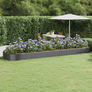 Plantenbak 523x140x36 cm gegalvaniseerd staal antraciet