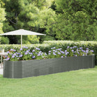 Plantenbak 507x100x68 cm staal grijs