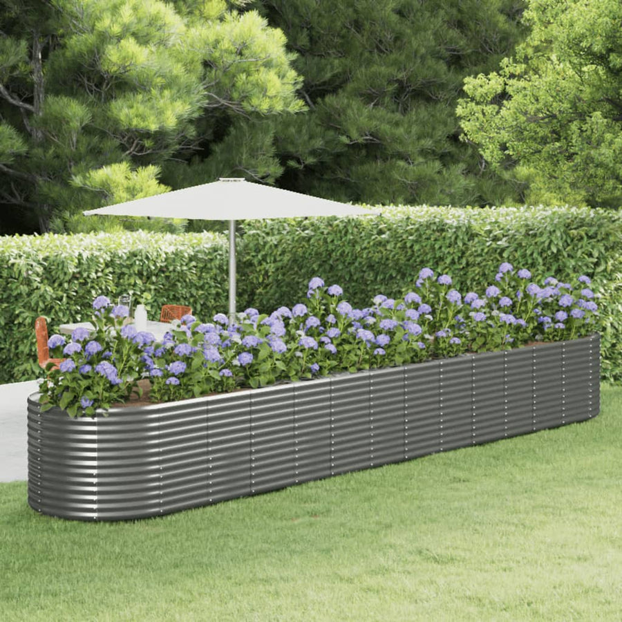 Plantenbak Gepoedercoat Staal 554 x 100 x 68 cm