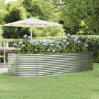 Plantenbak 291x140x68 cm gegalvaniseerd staal
