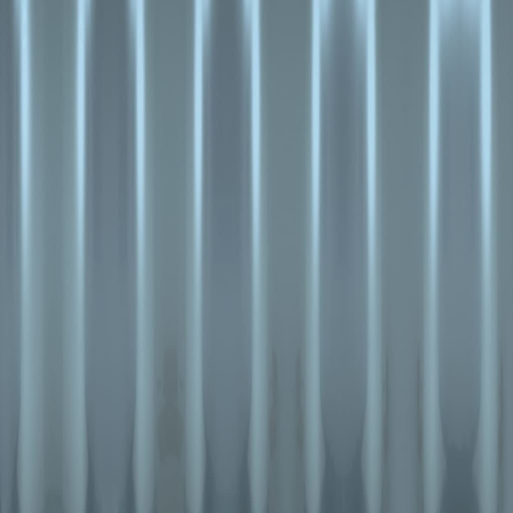 Dakpanelen Gepoedercoat Staal 12 60 x 36 cm Grijs