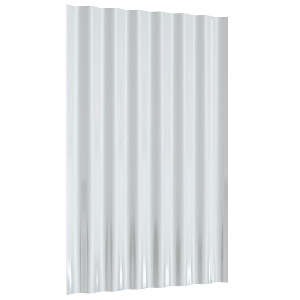 Dakpanelen Gepoedercoat Staal 36 60 x 36 cm Groen