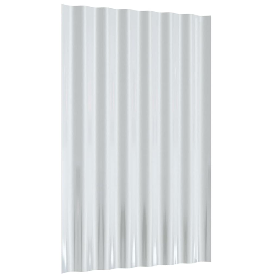Dakpanelen Gepoedercoat Staal 36 60 x 36 cm Groen
