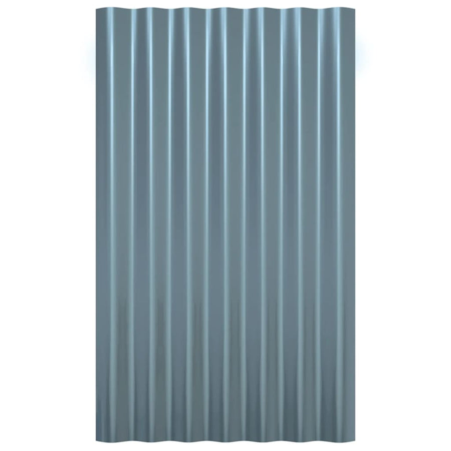 Dakpanelen Gegalvaniseerd Staal 36
