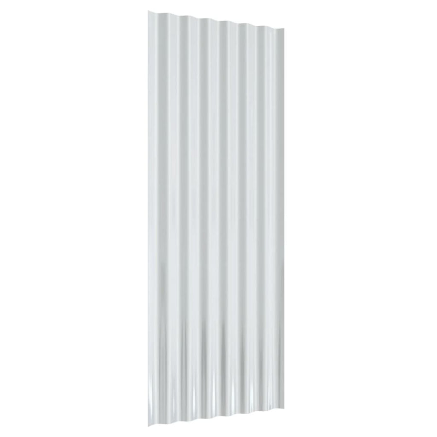 Dakpanelen Gepoedercoat Staal 12 100 x 36 cm Groen