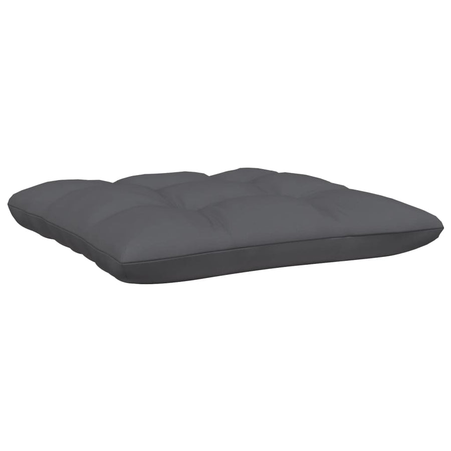 9-Delige Loungeset Met Kussens Massief Grenenhout Wit