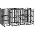 Dog kennel 7.37 m² steel