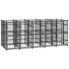 Dog kennel 9.22 m² steel