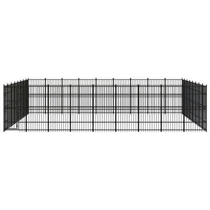 Hondenkennel 66,36 m² staal 864 x 768 x 200 cm
