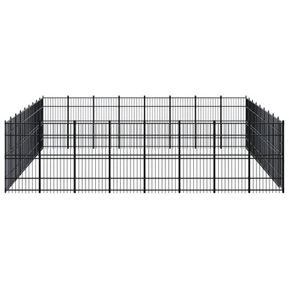 Hondenkennel 66,36 m² staal 864 x 768 x 200 cm