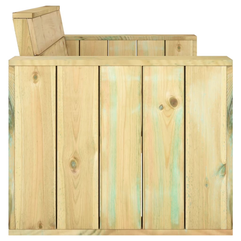 Tuinbank 39 Cm Geïmpregneerd Grenenhout 139 x 76 x 74 cm