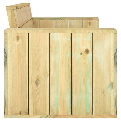 Tuinbank 39 Cm Geïmpregneerd Grenenhout 139 x 76 x 74 cm