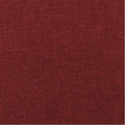 Fauteuil Verstelbaar Stof Wijnrood