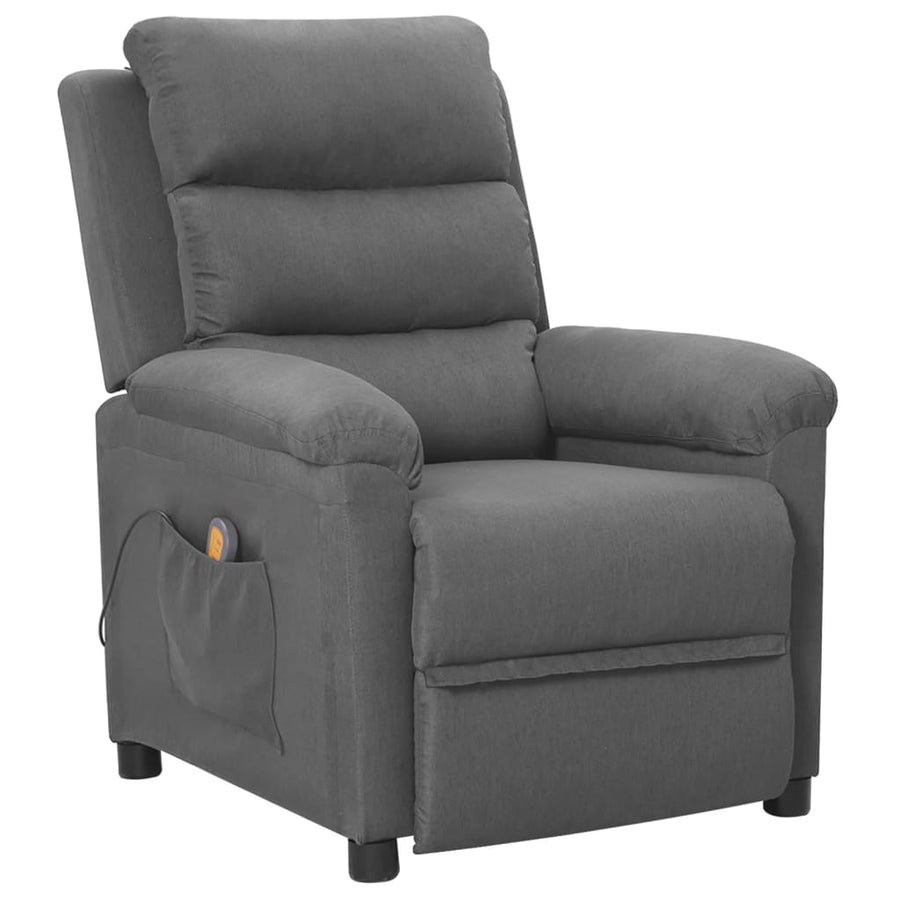 Massagestoel Stof Crèmekleurig