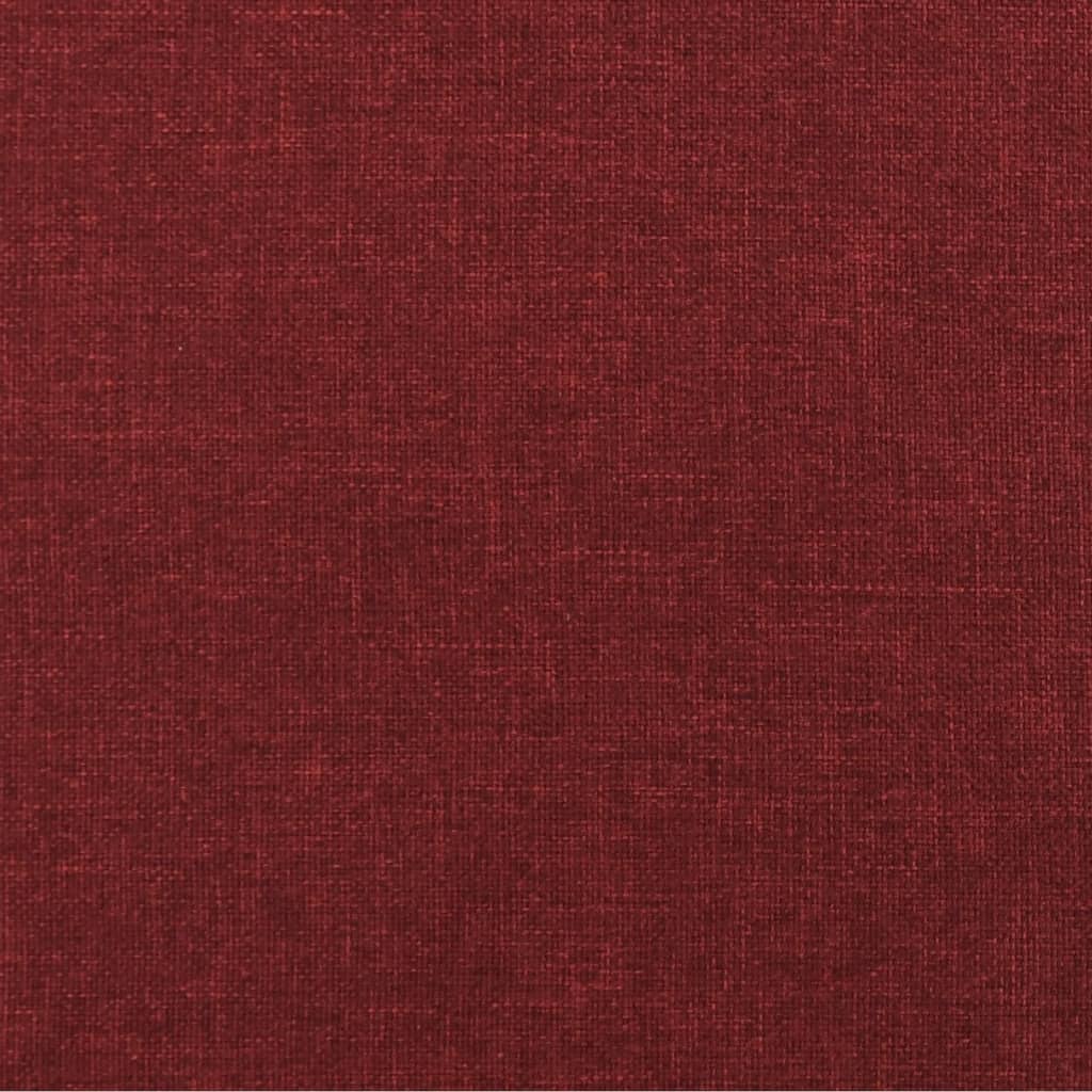 Massagestoel Stof Wijnrood 1