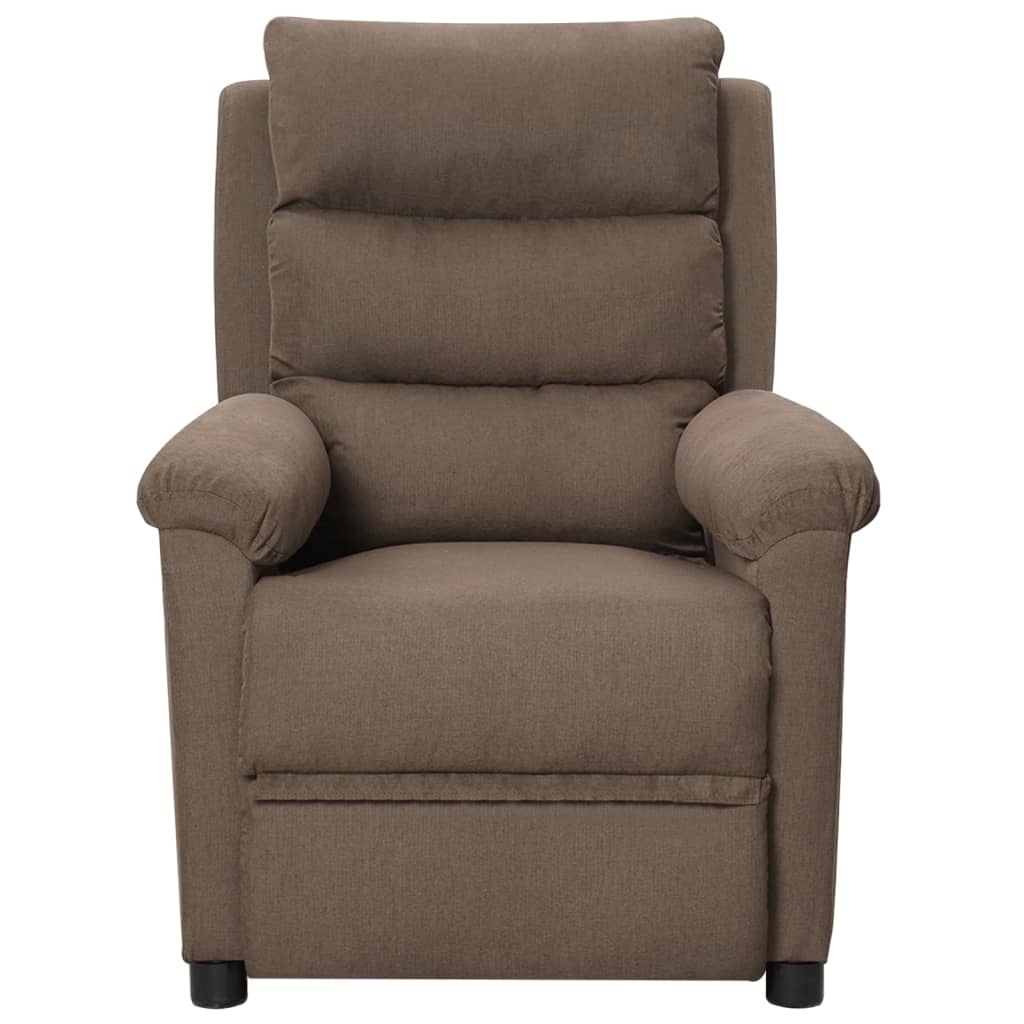 Massagestoel stof taupe
