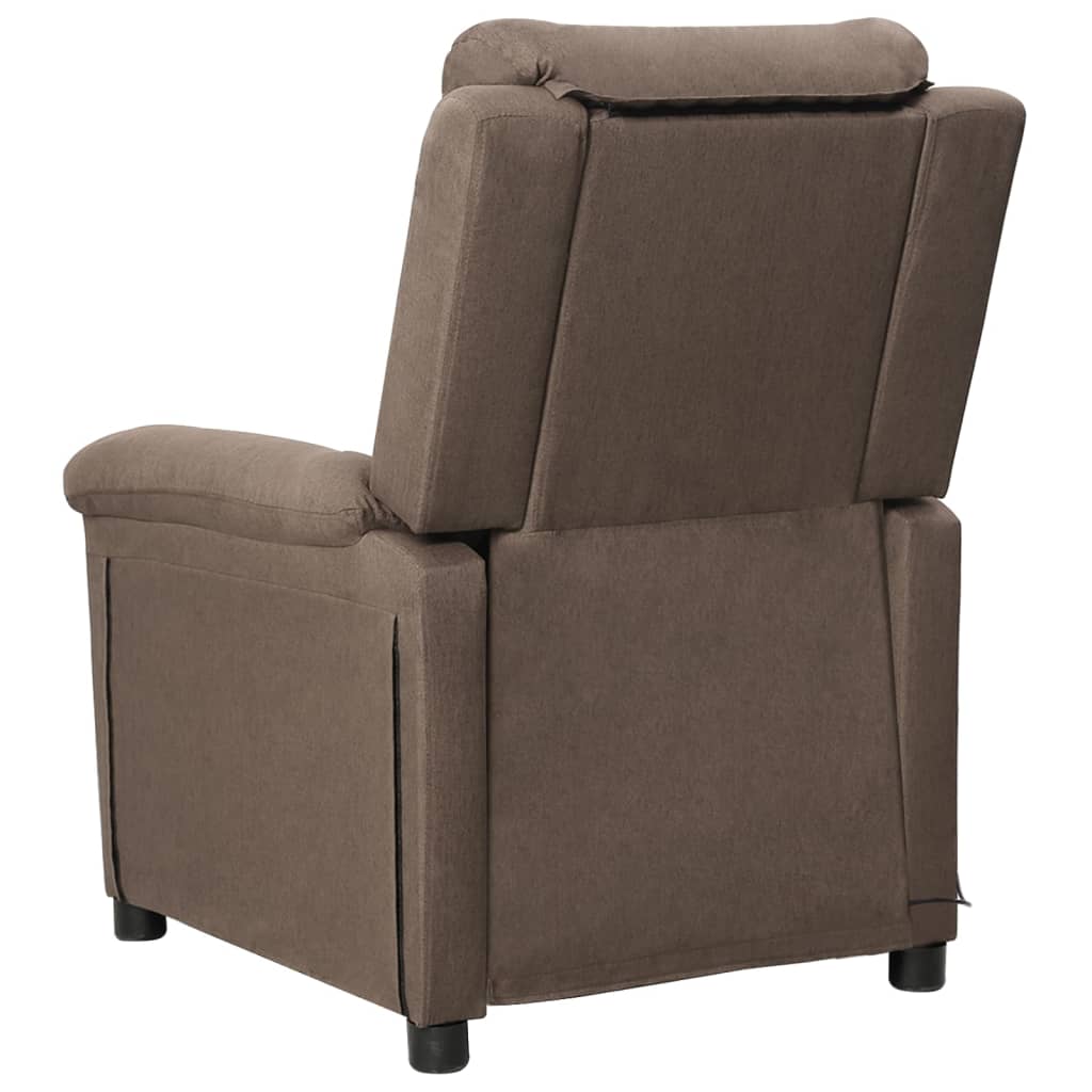 Massagestoel stof taupe