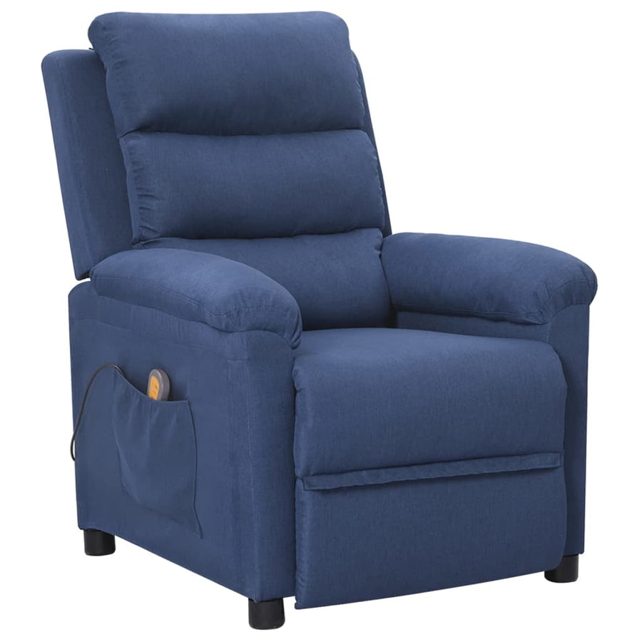 Massagestoel Stof Crèmekleurig