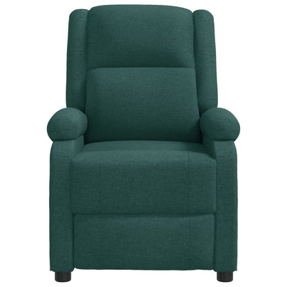 Fauteuil Verstelbaar Stof Donkergroen 1