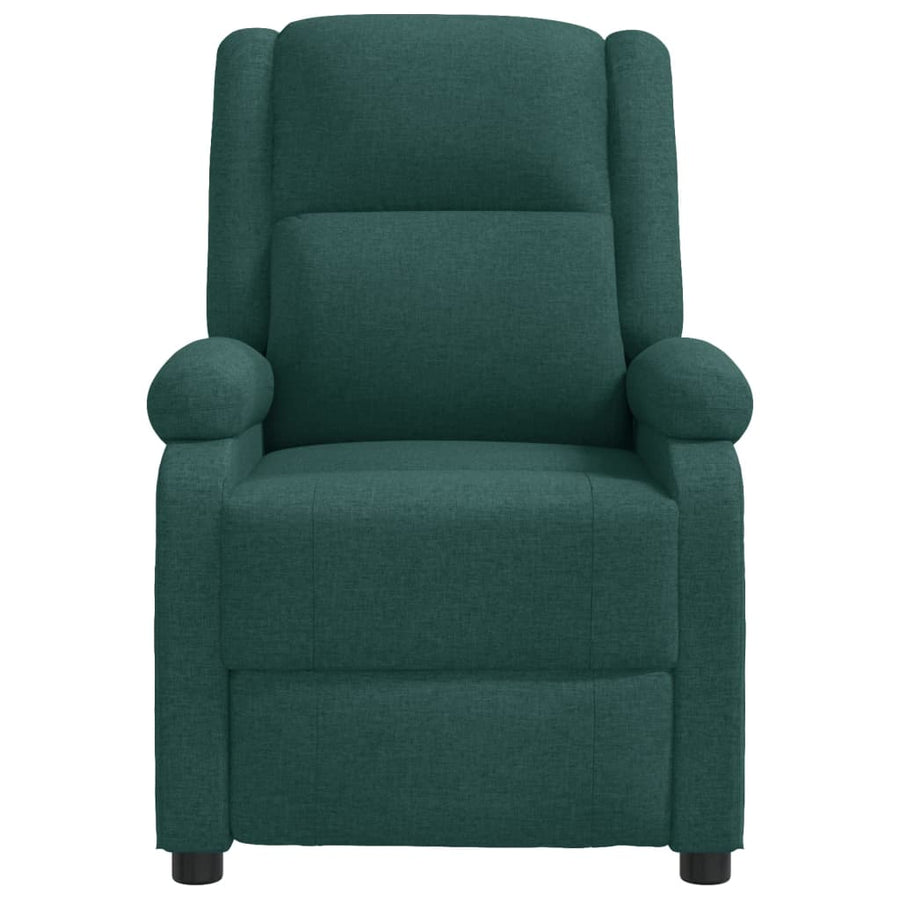 Fauteuil Verstelbaar Stof Donkergroen 1