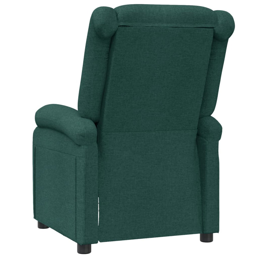 Fauteuil Verstelbaar Stof Donkergroen 1