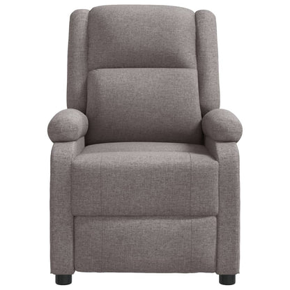 Fauteuil Verstelbaar Stof Taupe 1