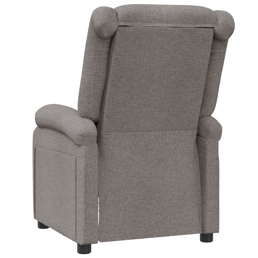 Fauteuil Verstelbaar Stof Taupe 1